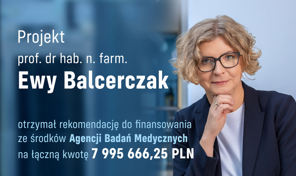 Dofinansowanie realizacji badań dla prof. Ewy Balcerczak