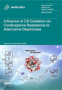 8-OXO-Cordycepin Is Not a Suitable Substrate for Adenosine Deaminase-Preliminary Experimental and Theoretical Studies