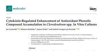 Wspólna publikacja studentów i naukowców Zakładu Biologii i Botaniki Farmaceutycznej