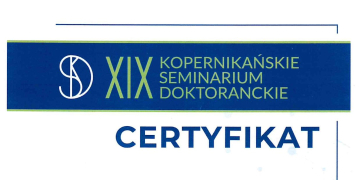 Sukces studenta kierunku Farmacja na ogólnopolskim seminarium