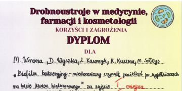 Sukces studentki kierunku Kosmetologia